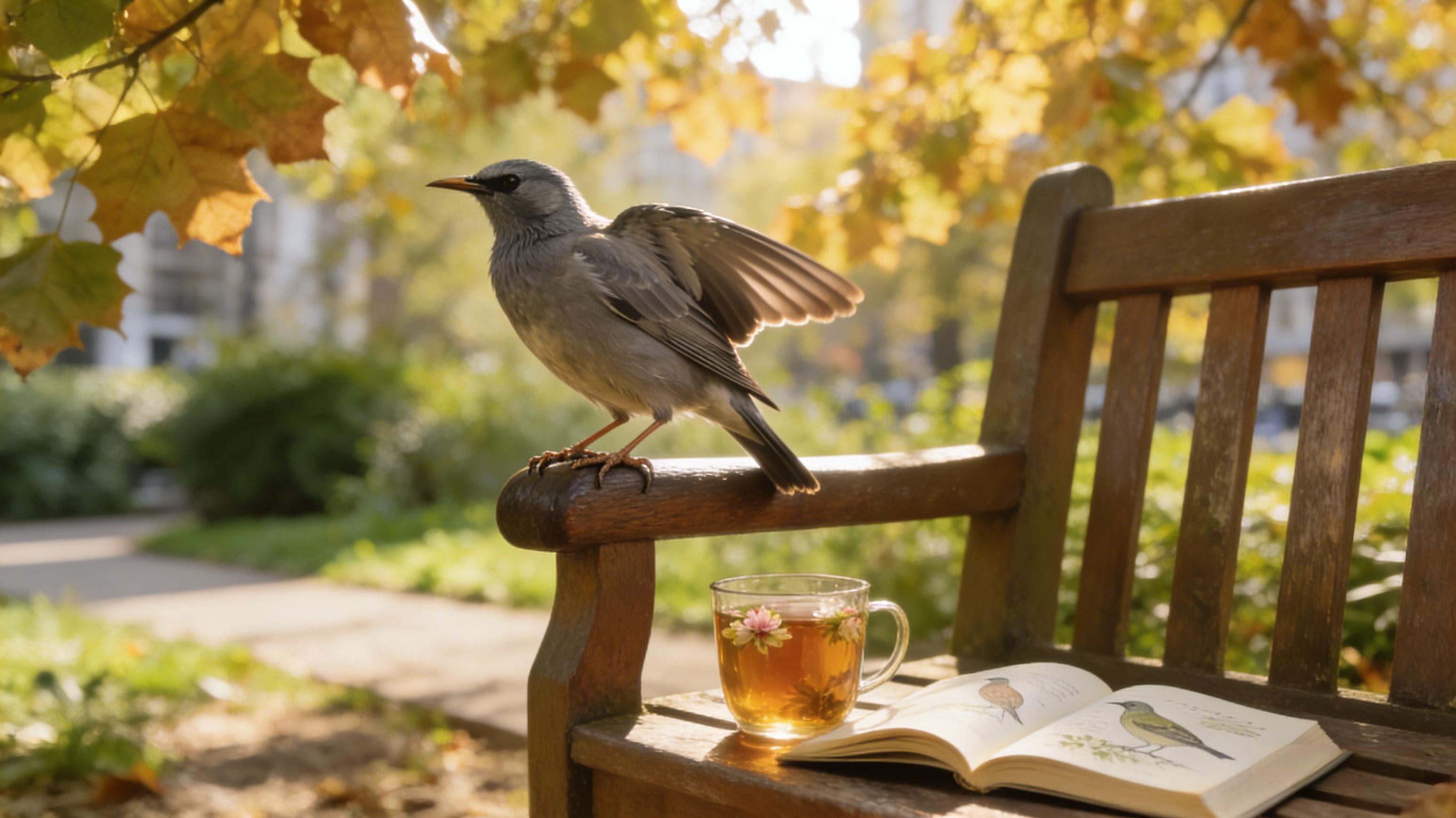 도시 공원의 "보이지 않는 주민"-지점 사이에 숨겨진 치유력