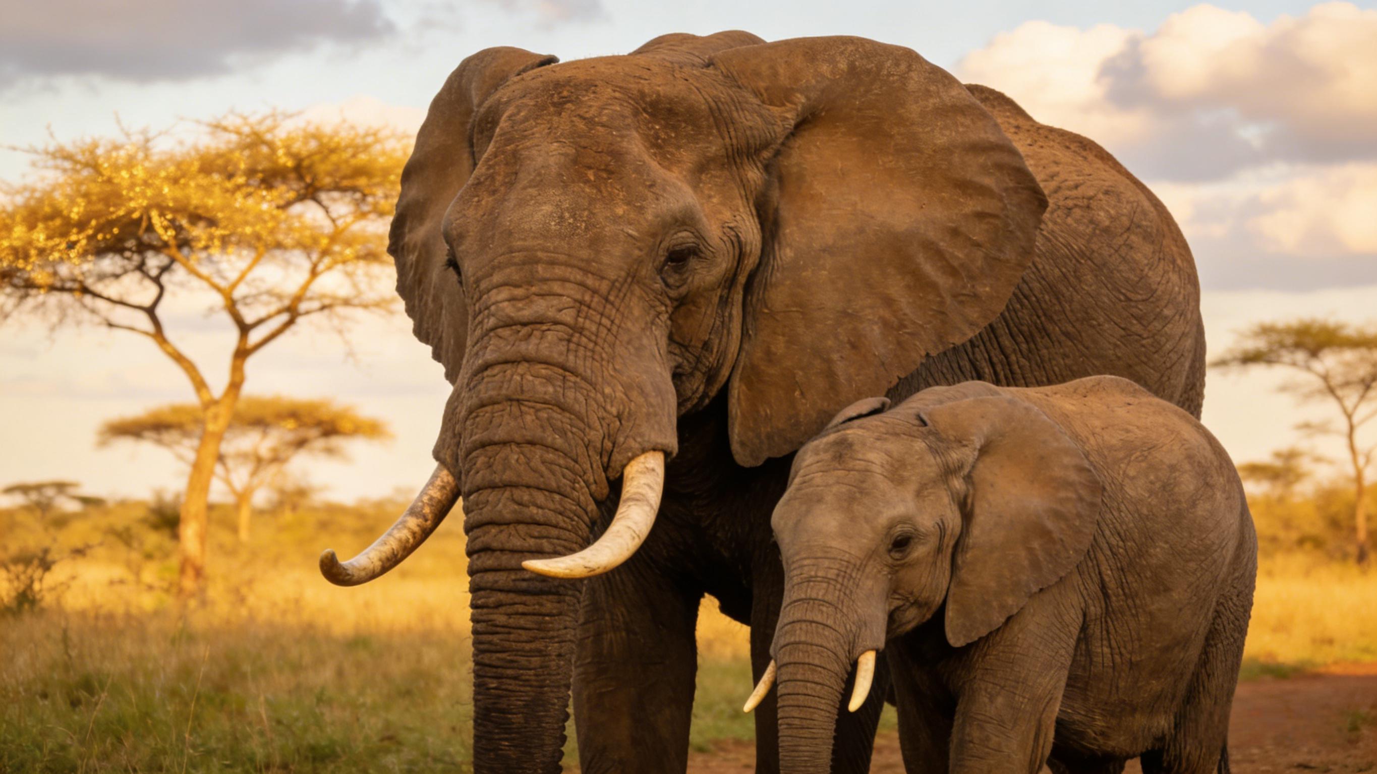 아프리카 코끼리와 아시아 코끼리의 차이는 귀 크기를 뛰어 넘습니다.